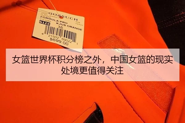 女篮世界杯积分榜之外，中国女篮的现实处境更值得关注