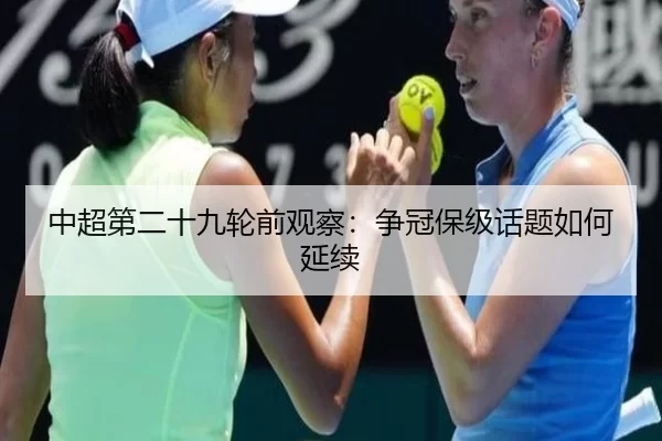 中超第二十九轮前观察：争冠保级话题如何延续